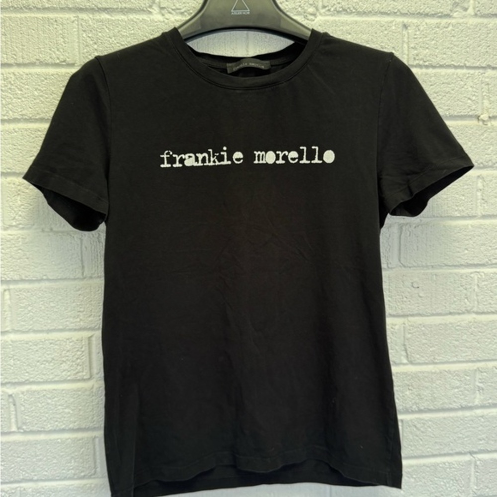 Frankie Morello Black Short Sleeve Tee